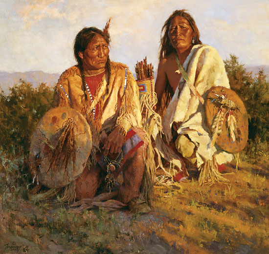 Howard Terpning Medicine Shields of the Blackfoot